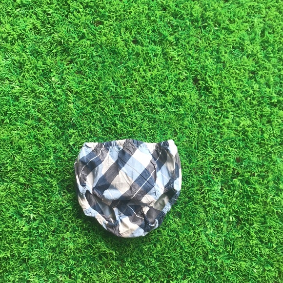 Summer baby plaid matching outfit - Picture 2 of 3